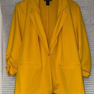 Yellow Women's Blazer